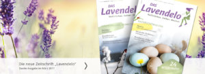 Zeitschrift das Lavendelo mit Aneitungen Natürliches Selber Machen