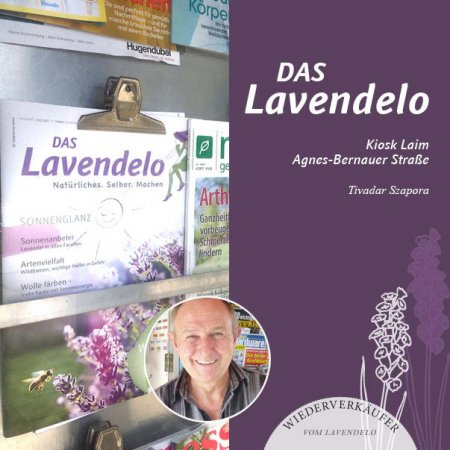 Kiosk wiederverkäufer vom Lavendelo
