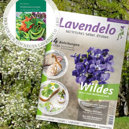 Abo Lavendelo mit Prämie Karin Greiners Buch