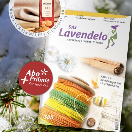 Lavendelo-Abo mit Prämie "Zimt"