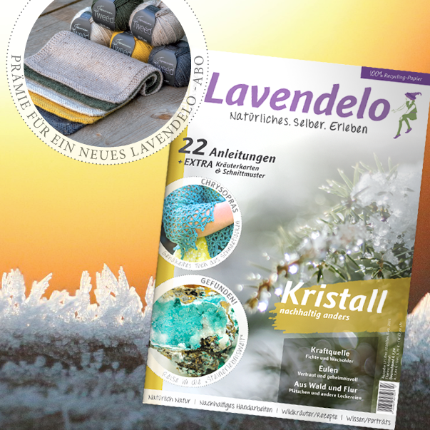 ABo Lavendelo mit Prämie Tasmanian Tweed Atelier Zitron