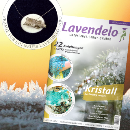 Lavendelo-Abo mit Prämie "Kette Meteorit"