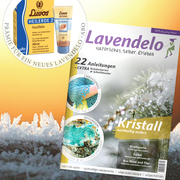Lavendelo-Abo mit Prämie Luvos Heilerde
