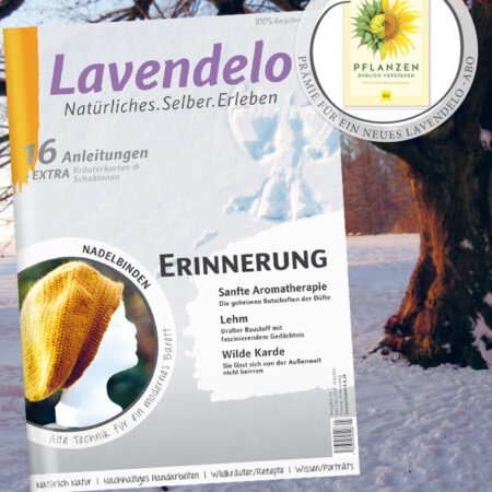Lavendelo-Abo mit Prämie "Pflanzen endlich verstehen" Buch von Karin Greiner