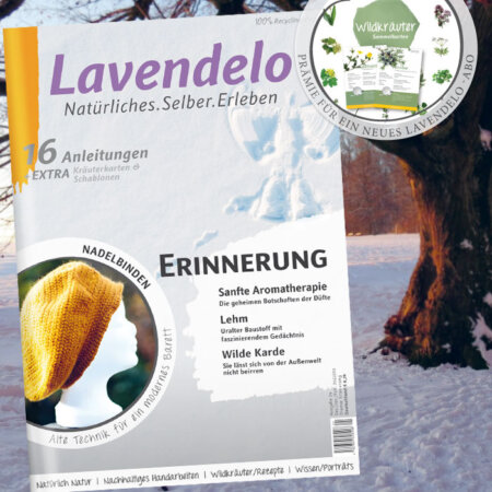 Lavendelo-Abo mit Prämie Kräuterkarten Set 2